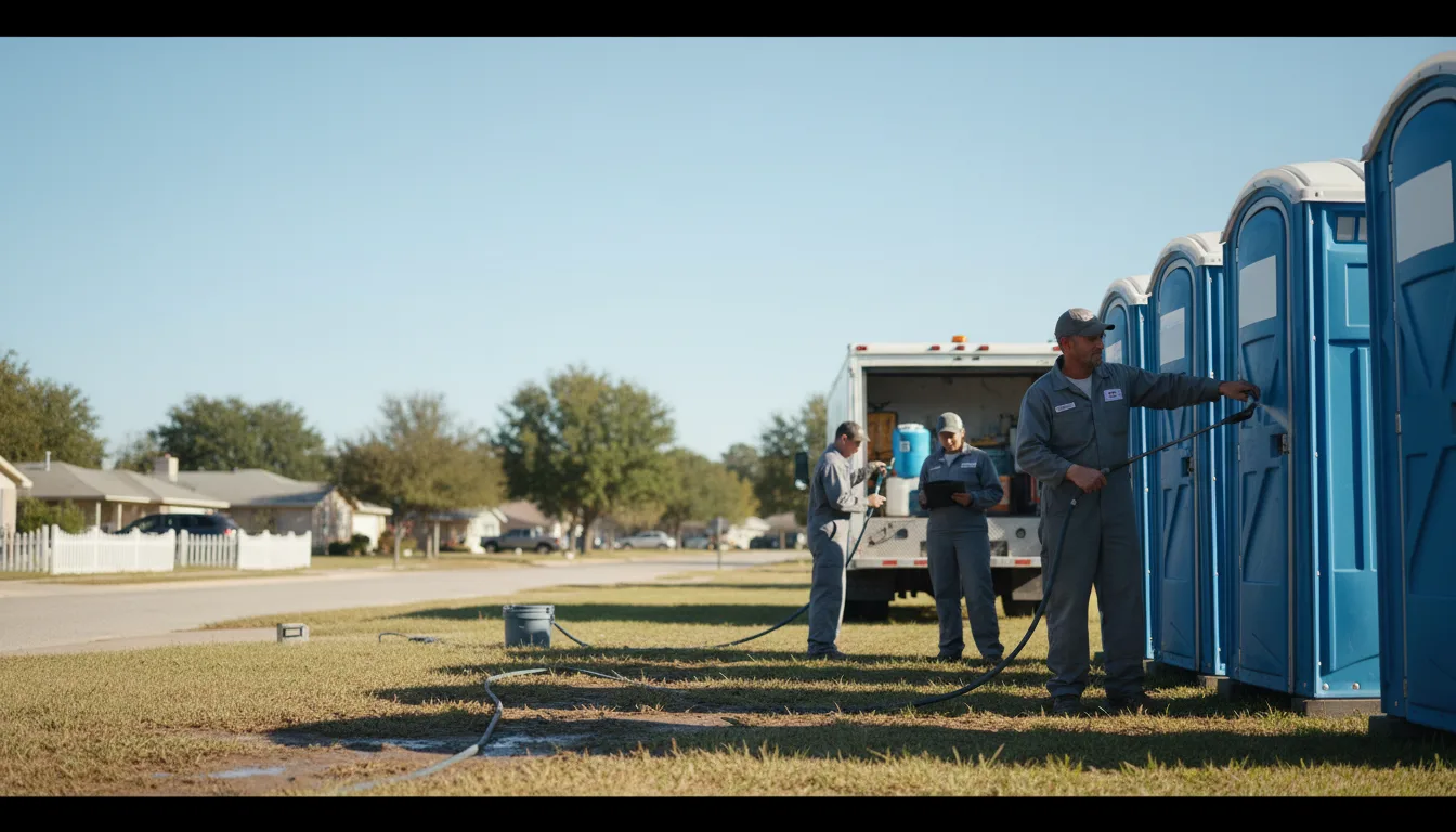 Long-Term Portable Toilet Rental in Red Bluff, CA near me
